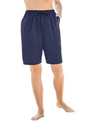 Swim 365 - Taslon Cover Up Board Shorts With Built-In Brief - Lyst