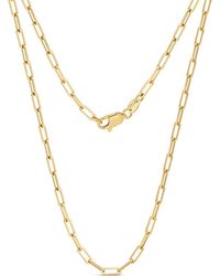 DEVATA - Paperclip Chain Necklace - Lyst