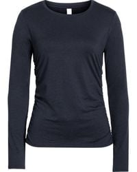 Zella - Restore Soft Lite Ruched Long Sleeve T-Shirt - Lyst