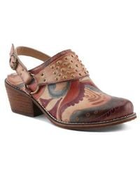 Spring Step - Daytona Studded Slingback Mule - Lyst