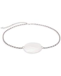Mango - Shell Detail Chain Belt - Lyst
