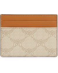 MCM - Small Himmel Lauretos Coated Canvas Card Case - Lyst