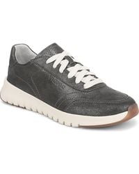 Vionic - Uptown Metallic Suede Sneaker - Lyst