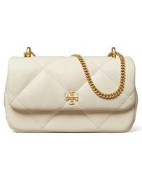 Tory Burch - Kira Mini Diamond Quilted Leather Crossbody Bag - Lyst