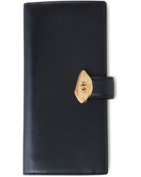 Mulberry - Lana Long High Gloss Leather Bifold Wallet - Lyst