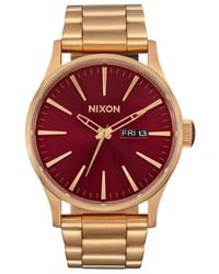 Nixon - The Sentry Bracelet Watch - Lyst