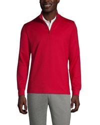 Lands' End - School Uniform Quarter Zip Pullover - Lyst