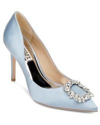 Badgley Mischka - Cher Crystal Embellished Pump - Lyst
