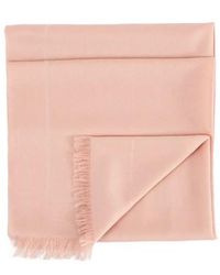 Esterah - Wool Logo Scarf - Lyst