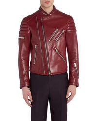 Tom Ford - Glossy Plongé Leather Biker Jacket - Lyst