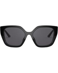 Prada - 52mm Polarized Rectangular Sunglasses - Lyst