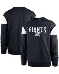 Detroit Lions '47 Groundbreaker Onset Pullover Sweatshirt - Blue