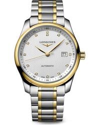 Longines - Master Collection Diamond Automatic Bracelet Watch, 40Mm - Lyst