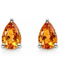 Zuvan - Teardrop Stud Earrings - Lyst