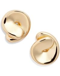 Jenny Bird - Rio Button Stud Earrings - Lyst