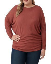 Standards & Practices - Batwing Sleeve Rib Top - Lyst
