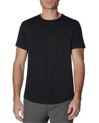 Cuts - Ao Curve Hem Cotton Blend T-Shirt - Lyst