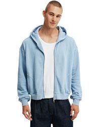 Cotton On - Cropped Zip Up Hoodie - Lyst