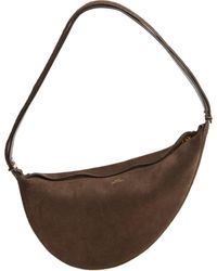 TOTEME - Scooped Suede Sling Bag - Lyst