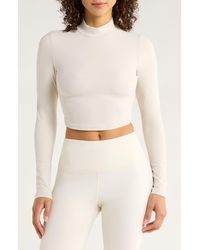 Mpg - Cloud Open Back Crop Top - Lyst