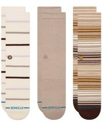Stance - Boardwalk Assorted 3-Pack Crew Socks - Lyst