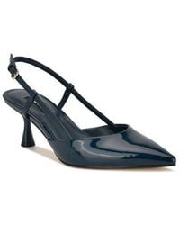 Nine West - Rhonda Slingback Pointed Toe Kitten Heel Pump - Lyst