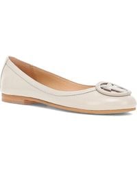 Frye - Carson Logo Ballet Flat - Lyst