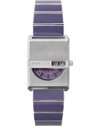 Breda - Pulse Tandem Stainless Steel Bracelet Watch - Lyst