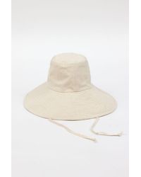 Hat Attack - Livvy Canvas Sunhat - Lyst