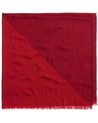 Rag & Bone - Geo Dagger Wool Blend Square Scarf - Lyst
