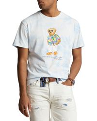 Polo Ralph Lauren - Polo Bear Tie Dye Graphic T-shirt - Lyst
