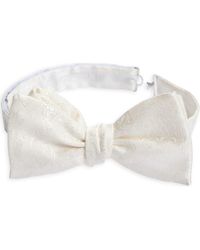 Eton - Paisley Jacquard Silk Bow Tie - Lyst