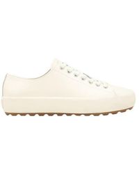 Sandro - Low-Top Split Leather Trainers - Lyst