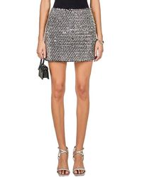 Endless Rose - Beaded Sequin Velvet Miniskirt - Lyst