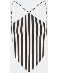 Simon Miller - Kit Poplin Tie Top - Lyst