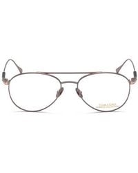 Tom Ford - 54Mm Pilot Optical Glasses - Lyst