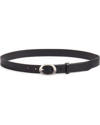 Rag & Bone - Vera Slim Leather Belt - Lyst