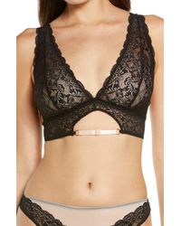 Honeydew Intimates - Intimates Nicollette Lace & Mesh Bralette - Lyst