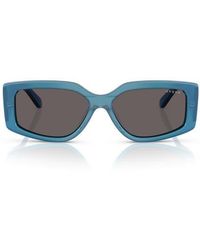 Vogue - 55Mm Rectangular Sunglasses - Lyst