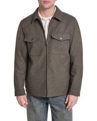Levi's - Zip Front Shacket - Lyst