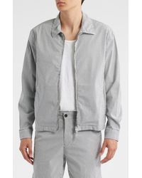 AG Jeans - Philip Zip Twill Jacket - Lyst