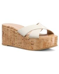 Stuart Weitzman - Dayna Platform Wedge Sandal - Lyst