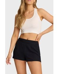 Commando - Better Than Basic Racerback Crop Rib Tank - Lyst