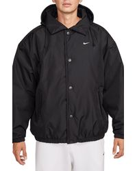 Nike - Solo Swoosh Water Repellent Puffer Jacket - Lyst