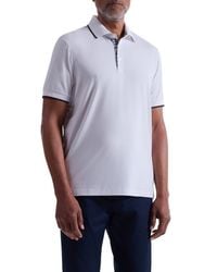 Bugatchi - Three-Button Performance Polo - Lyst