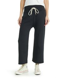 The Great - The Sprinter Wide Leg Sweatpants - Lyst