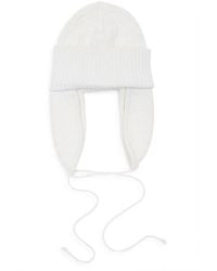 Missoni - Metallic Zigzag Wool Blend Trapper Beanie - Lyst