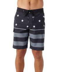 O'neill Sportswear - Lennox Flag 20 Board Shorts - Lyst