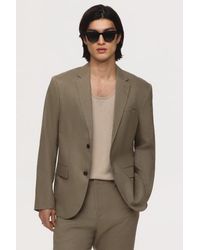 H&M - Slim Fit Linen Jacket - Lyst