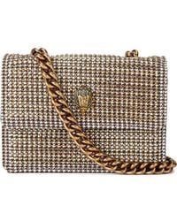 Kurt Geiger - Micro Kensington Tweed Convertible Crossbody Bag - Lyst